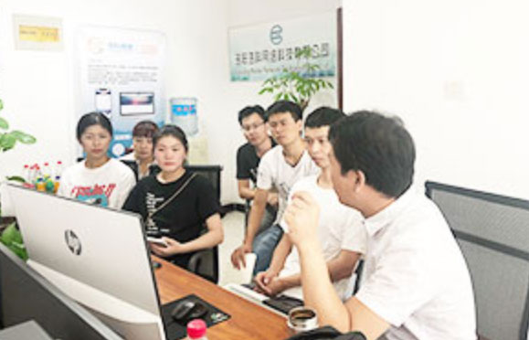 浩科网络团队培训交流现场
